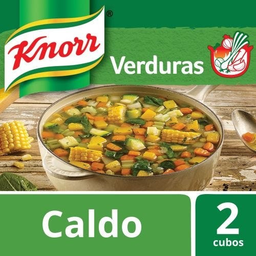 Caldo de Verdura Knorr 2 unidades.